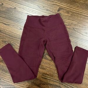 Fleece-lined LULULEMON Leggings
